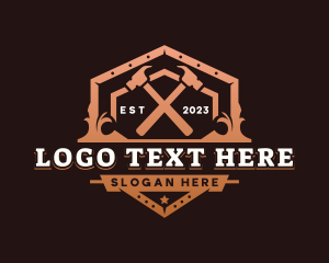 Tools - Construction Hammer Tools logo design