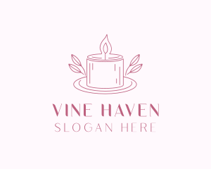 Candle Home Decor logo design