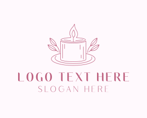 Candle - Candle Home Decor logo design