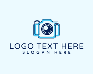 Digicam - Camera Lens Photography logo design