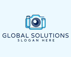 Camera Lens Photography Logo