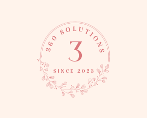 Luxury Wreath Makeup logo design