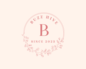 Luxury Wreath Makeup logo design