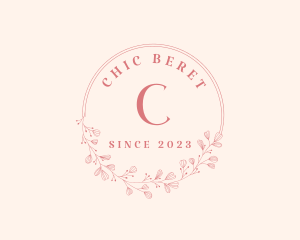 Luxury Wreath Makeup logo design