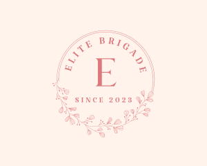 Luxury Wreath Makeup logo design