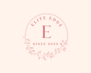 Luxury Wreath Makeup logo design