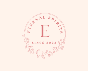 Luxury Wreath Makeup logo design