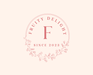 Luxury Wreath Makeup logo design