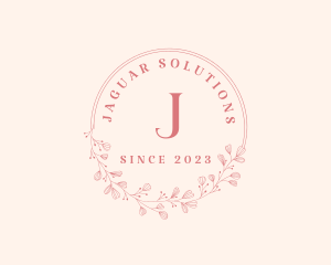 Luxury Wreath Makeup logo design