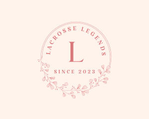 Luxury Wreath Makeup logo design