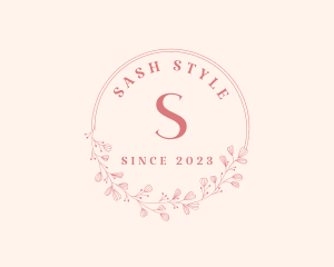 Luxury Wreath Makeup logo design