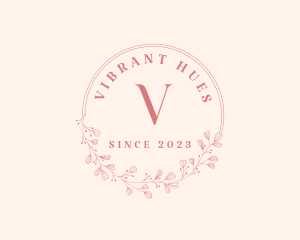 Luxury Wreath Makeup logo design