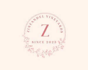 Luxury Wreath Makeup logo design