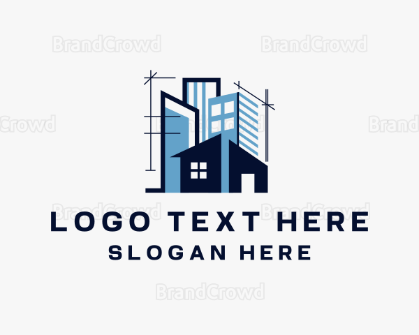 Urban Architecture Sketch Logo