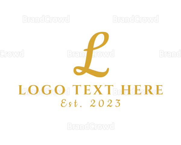 Luxury Signature Spa Business Logo
