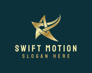 Swoosh - Star Swoosh Multimedia logo design