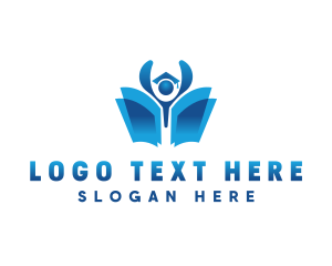 Education - Academic Education Book logo design