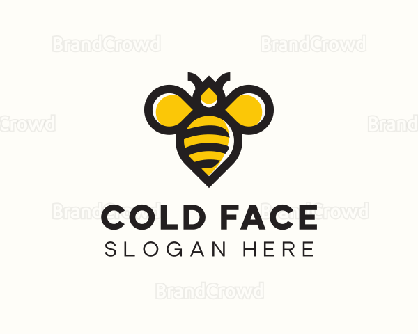 Honey Bee Insect Logo