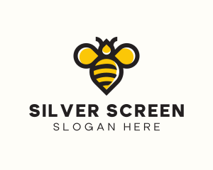 Snack - Honey Bee Insect logo design