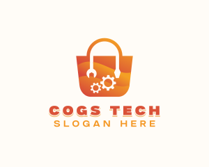 Cogs - Handyman Mechanic Shopping logo design