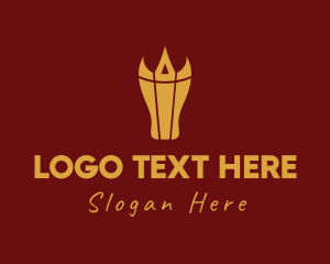 Mug - Glass Crown Pub logo design