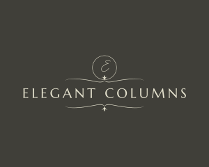 Elegant Premium Event logo design