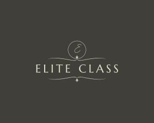 First Class - Elegant Premium Event logo design
