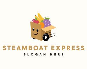 Fruit Cart Express logo design