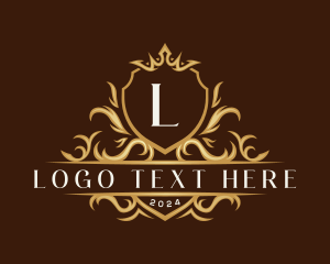 Exclusive - Luxury Crown Crest logo design