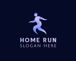 Runner Sprint Athlete logo design