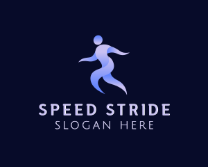 Runner Sprint Athlete logo design