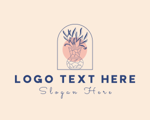 Vase - Flower  Vase Decor logo design