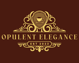 Baroque - luxury Coffee Deluxe logo design
