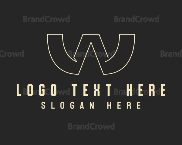 Premium Designer Letter W Logo