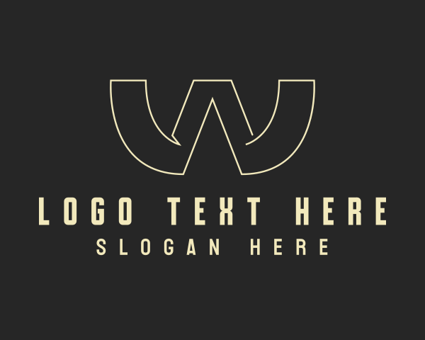 Studio - Premium Designer Letter W logo design