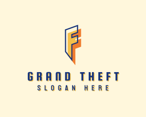 Generic Business Letter F Logo