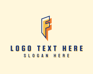 Telecommunication - Generic Business Letter F logo design