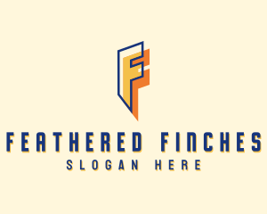 Generic Business Letter F logo design