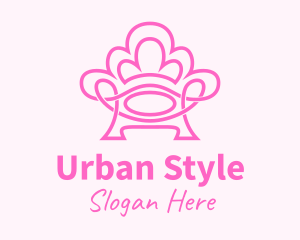 Furniture Design - Pink Accent Chair logo design