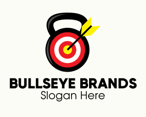 Target - Target Fitness Kettlebell logo design