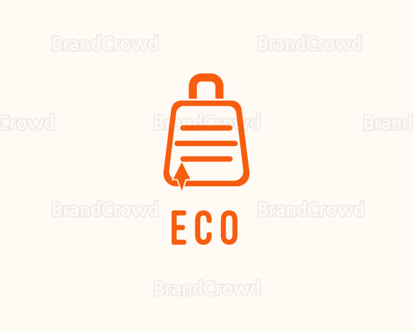 Arrow Shopping Bag Logo