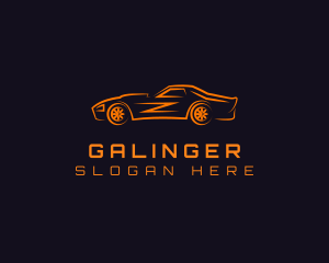 Dealership - Fast Speed Sports Car logo design