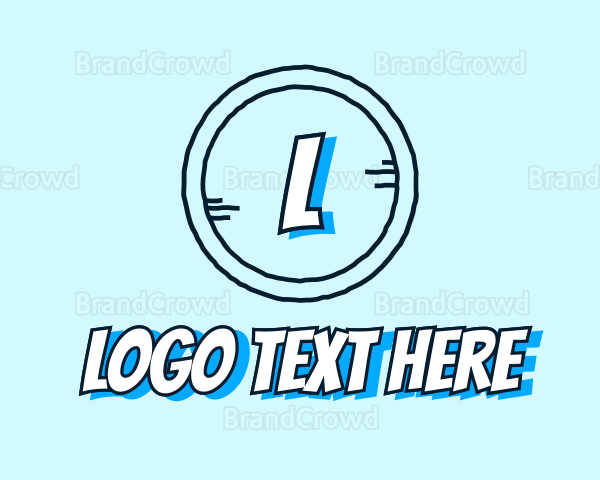 Circle Handdrawn Sketch Logo