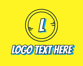 Superhero - Superhero Fun Letter logo design