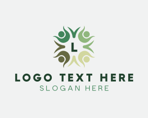 Organization - People Community Charity Organization logo design