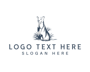 Leopard - Lioness Safari Lion logo design