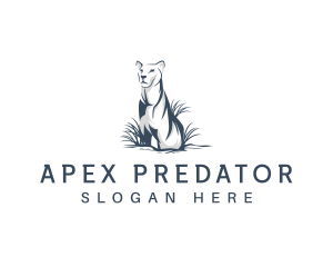 Predator - Lioness Safari Lion logo design