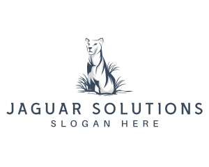 Jaguar - Lioness Safari Lion logo design