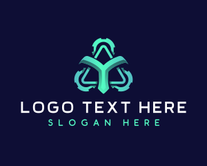 Technology - Digital Startup Network logo design