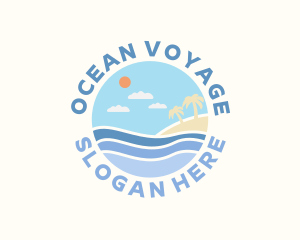 Sea Island Beach logo design